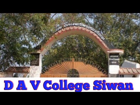 dav college siwan